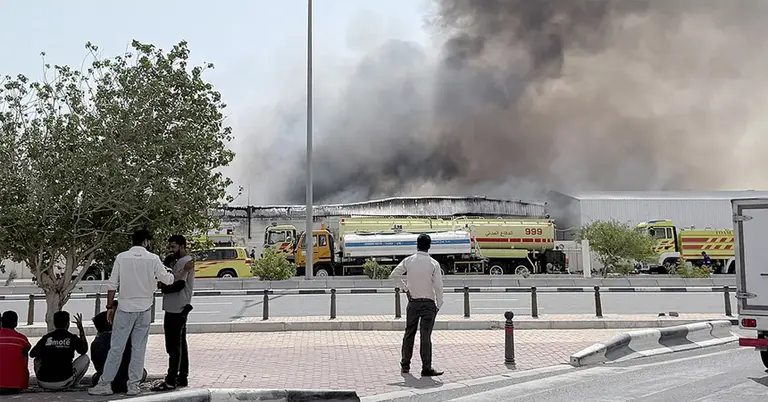 কাতারের একটি এলএনজি ফ্যাসিলিটি